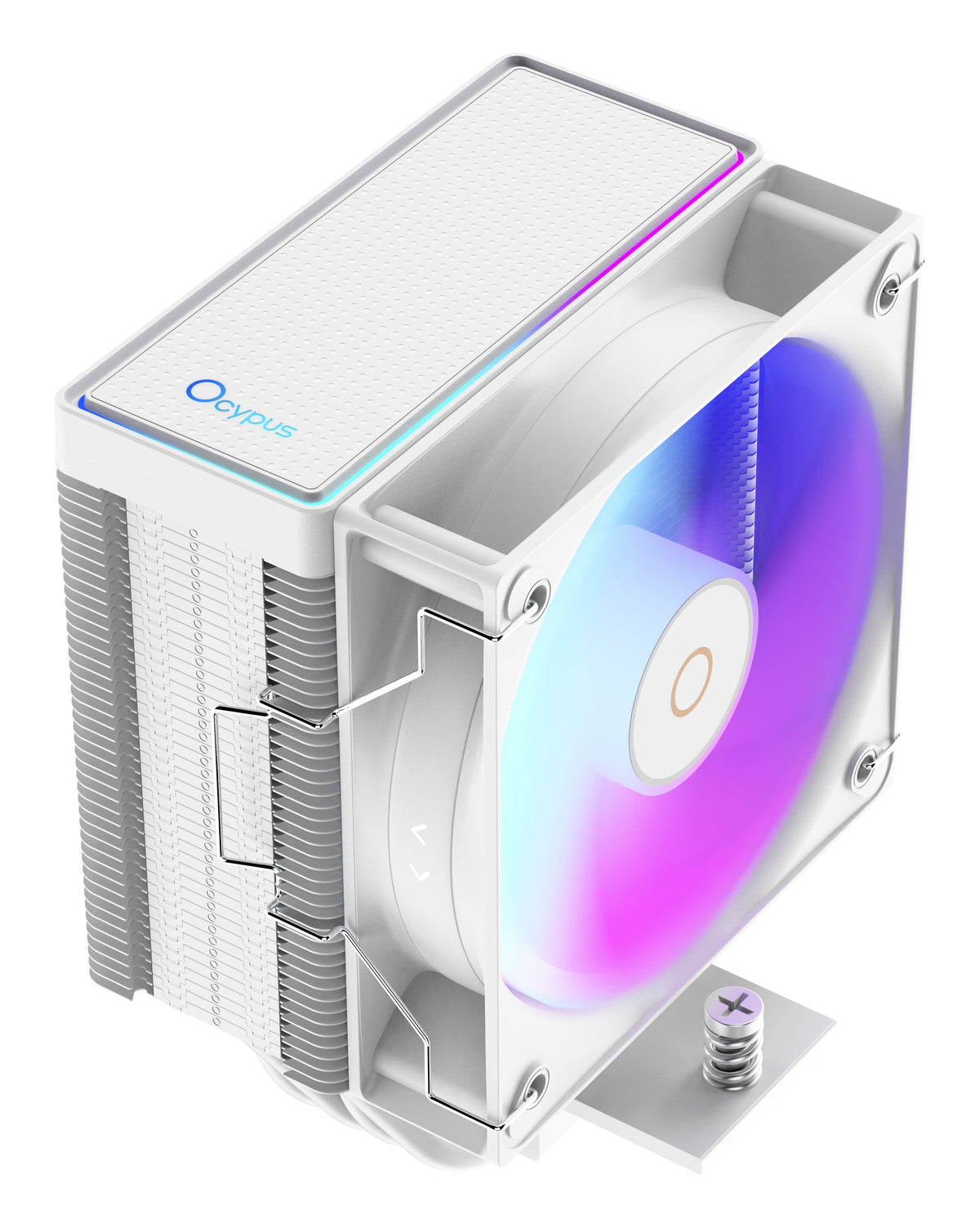 Ocypus Gamma A40 Argb (Blanco, 100 Mm) Gamma-A40-Wh1aawn00x-Gl