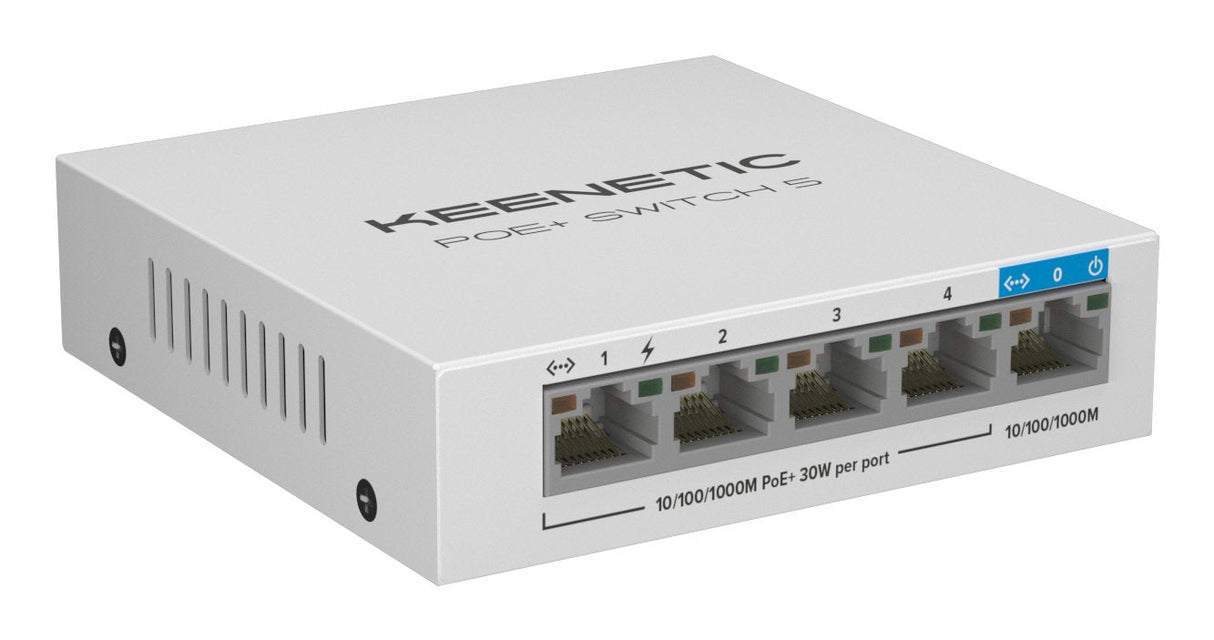 EAN 4897082921769 - Keenetic PoE+ Switch 5 (KN-4610) No administrado Gigabit Ethernet (10/100/1000) Energía sobre Ethernet (P imagen 7