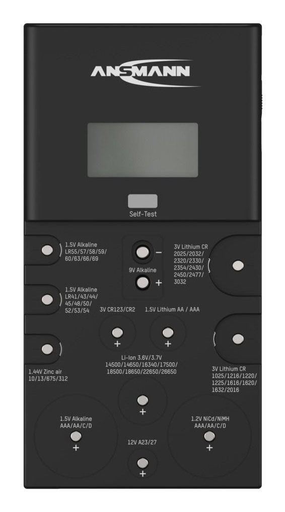 Ansmann Energy Check Lcd Battery Tester 1900-0100