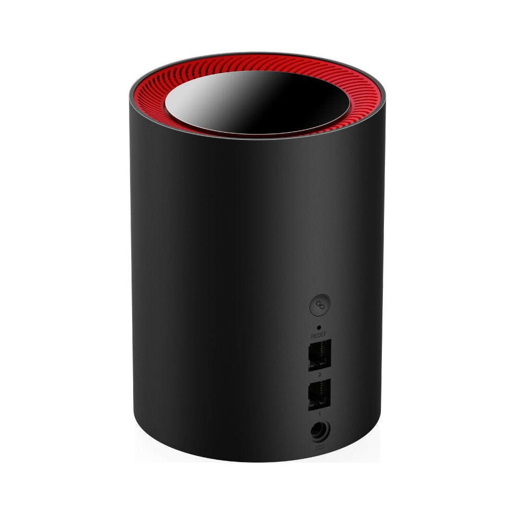 EAN 6971690792954 - Cudy M3000 2-Pack Doble banda (2,4 GHz / 5 GHz) Wi-Fi 6 (802.11ax) Negro, Rojo 1 Interno imagen 3