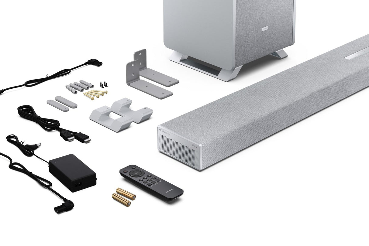 EAN 4550556112260 - Sharp HT-SBW55121(SL) altavoz soundbar Plata 5.1.2 canales 212 W imagen 16