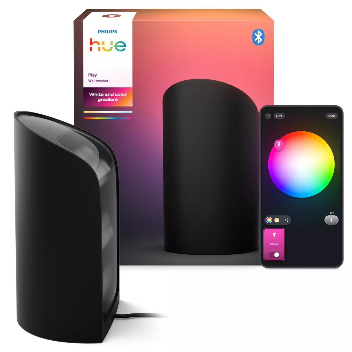 EAN 8720169339712 - Philips Hue White and Color ambiance 8720169339712 iluminación inteligente Lámpara de mesa inteligente Bl imagen 4