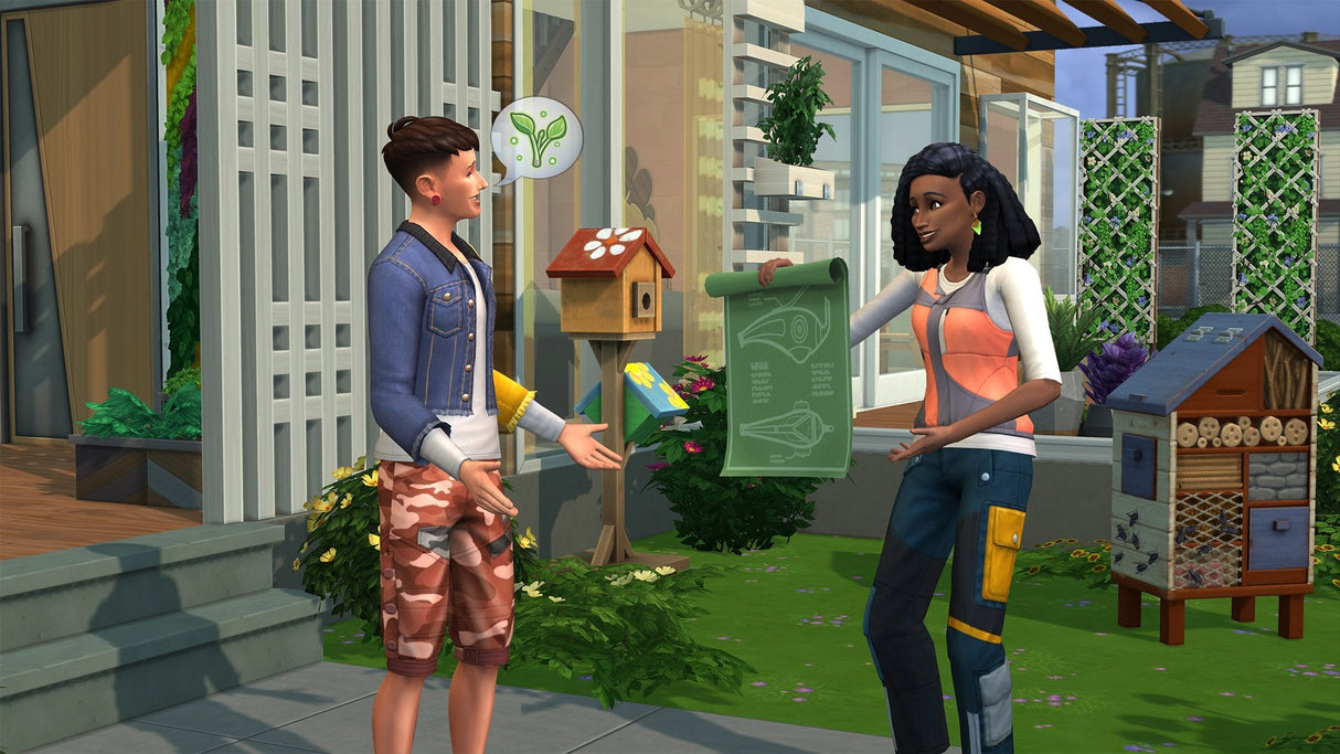 Juego Los Sims 4 Vida Ecológica (Code-In-A-Box) Pc