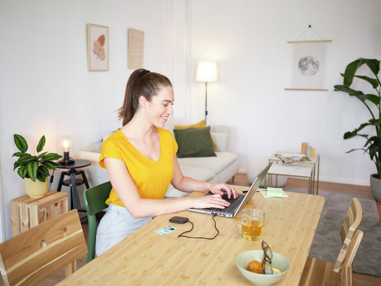 Lector De Dni Inteligente Trust Ceto Usb 2.0 Sin Contacto