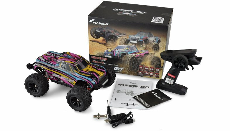 Amewi Rc Auto Hypergo Monmertruck Li-Po 1050mah Hnt/14+