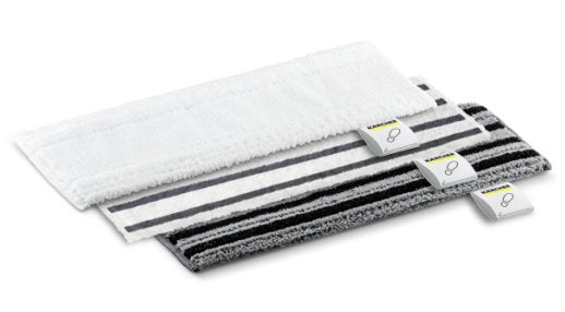 EAN 4066529041616 - Kärcher 2.863-341.0 accesorio para trapeador Paño desechable para mopa Negro, Gris, Blanco imagen 1