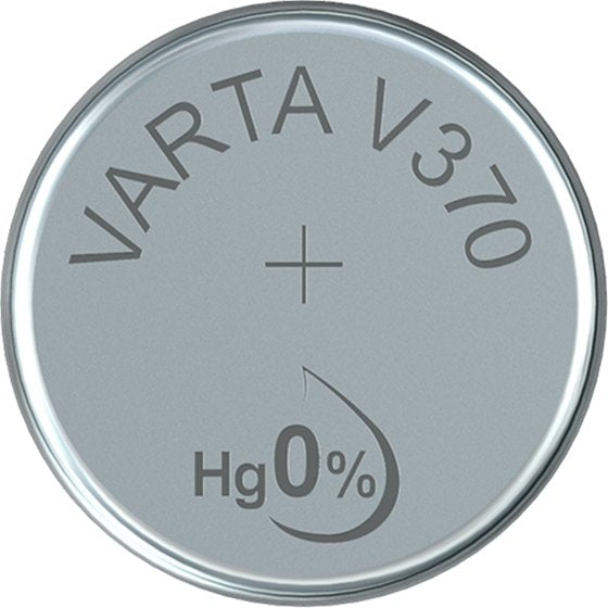 Varta V370, Batería De Un Solo Uso, Sr69, Óxido De Plata, 1,55 V, 1 Pieza(S), 30 Mah
