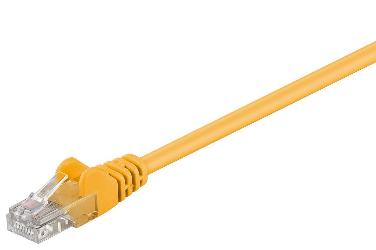 EAN 5711045261893 - Microconnect B-UTP510Y cable de red Amarillo 10 m Cat5e U/UTP (UTP) imagen 1