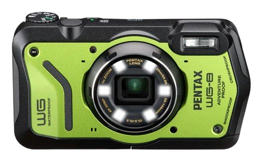 EAN 27075311145 - Pentax WG-8 1/2.3" Cámara compacta 20 MP CMOS Verde imagen 1