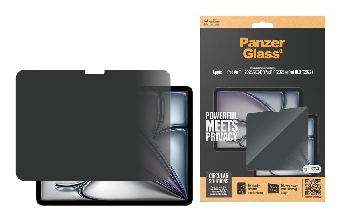 EAN 5715685012112 - PanzerGlass 2-Way Privacy Screen Protector iPad Air 11'' (2024-2025) | iPad 11" (2025) | iPad 10.9'' (202 imagen 2