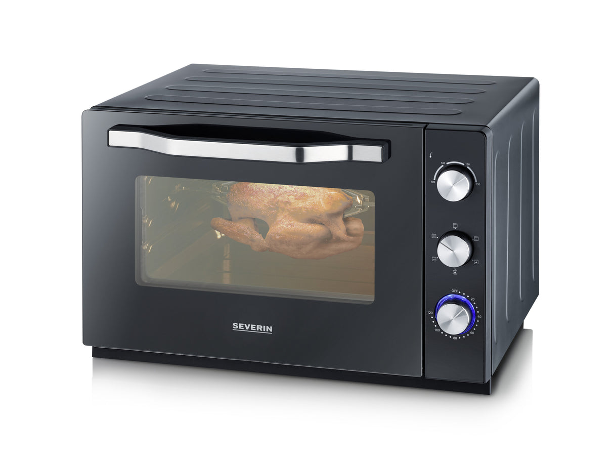 Severin To 2073 Xxl Horno Tostador 60 L 2200 W Negro Parrilla