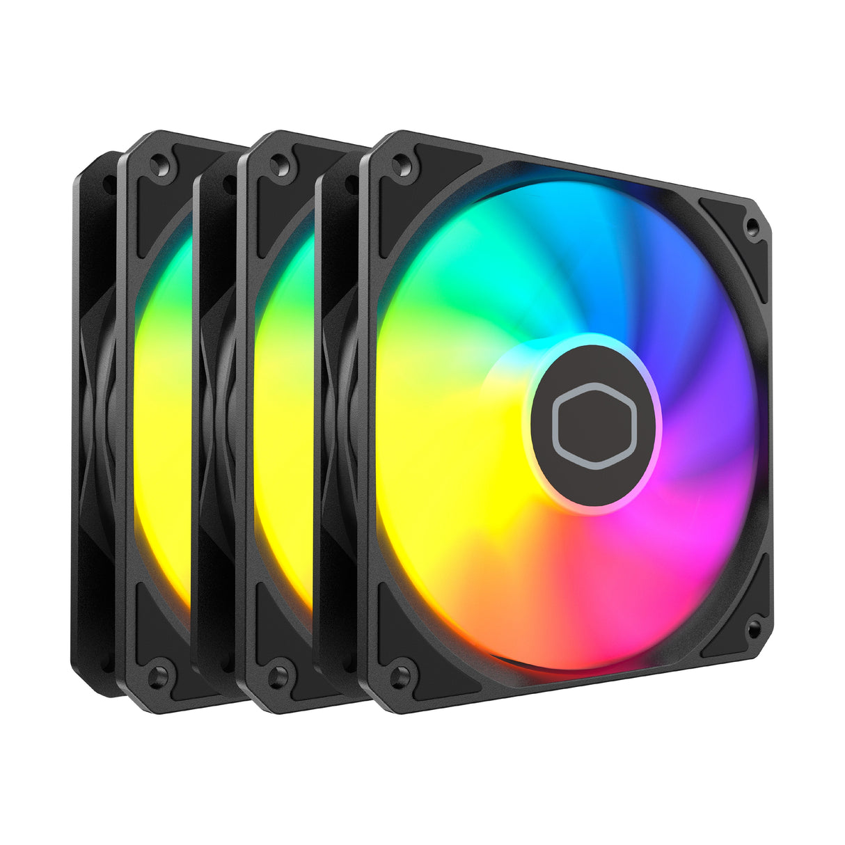 Ventilador Cooler Master Mf120 Lite 120mm Argb 1750rpm Silencioso Con Iluminación Argb