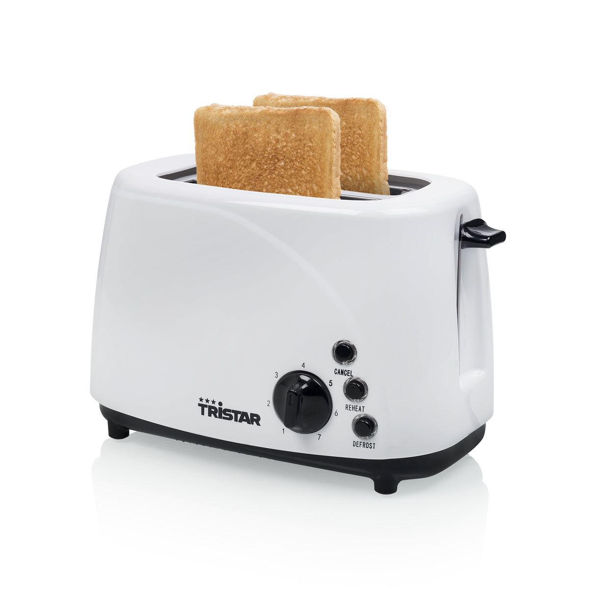 EAN 8712836962989 - Tristar BR-1051 tostadora 7 2 rebanada(s) 850 W Negro, Blanco imagen 4