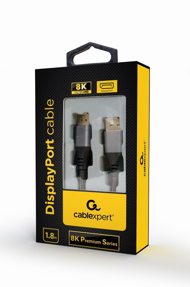 EAN 8716309118989 - Gembird CC-DP8K-6 cable DisplayPort 1,8 m Negro imagen 3