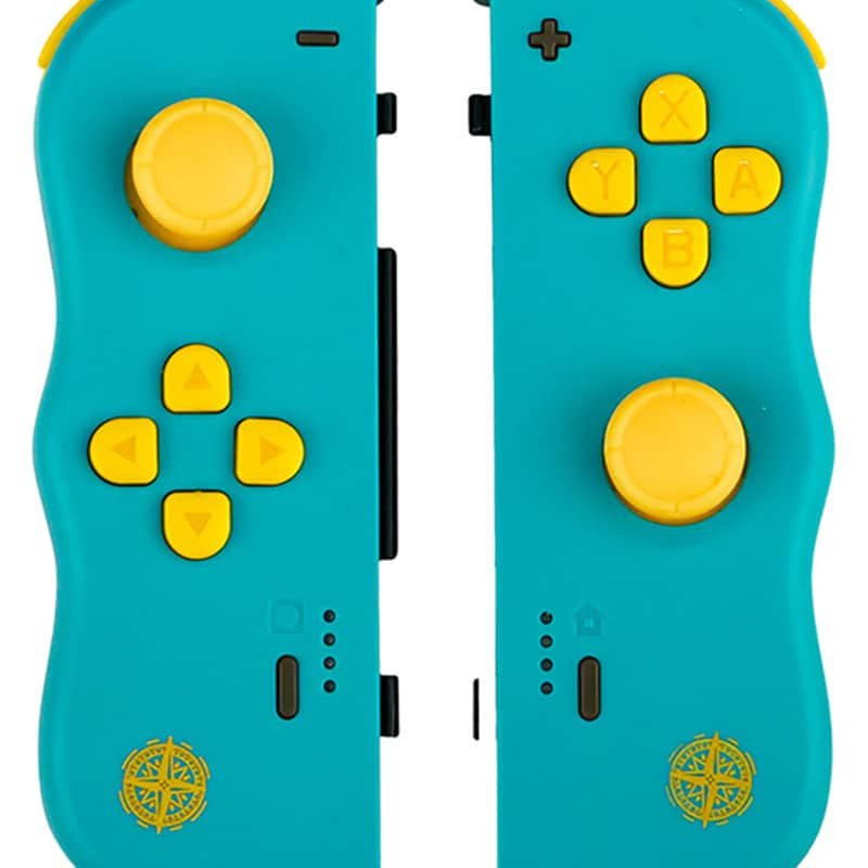 Lexip Jvaswi00101 Mando Y Volante Turquesa, Amarillo Bluetooth Gamepad Analógico/Digital Nintendo Switch, Nintendo Switch Oled