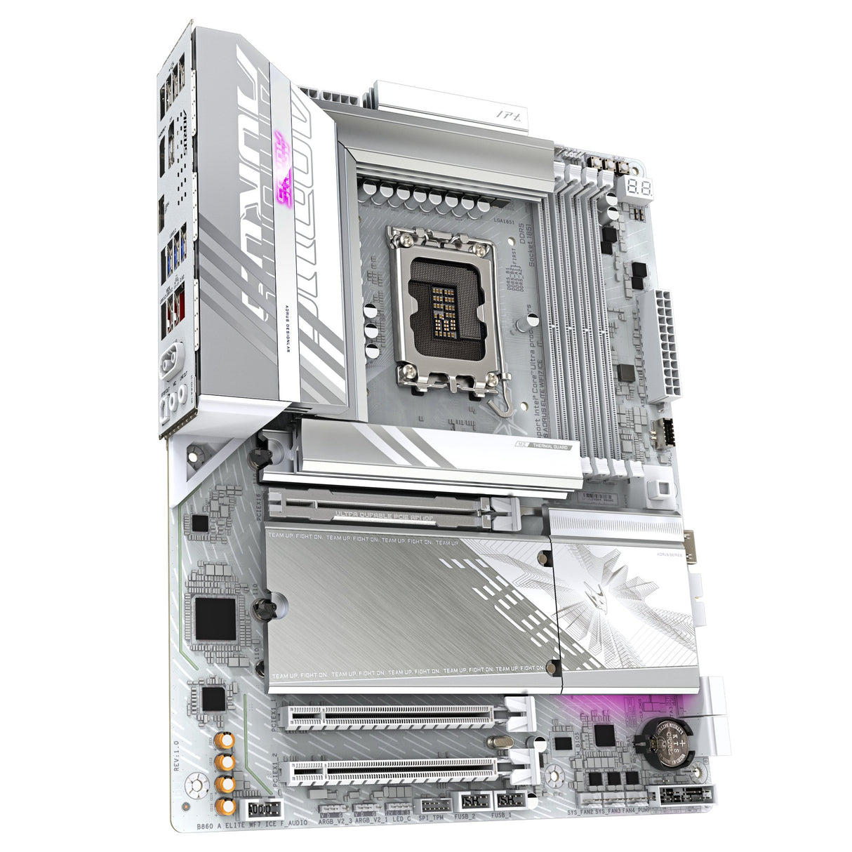 EAN 4719331866846 - GIGABYTE B860 AORUS ELITE WIFI7 ICE Intel B860 LGA 1851 (Socket V1) ATX imagen 3