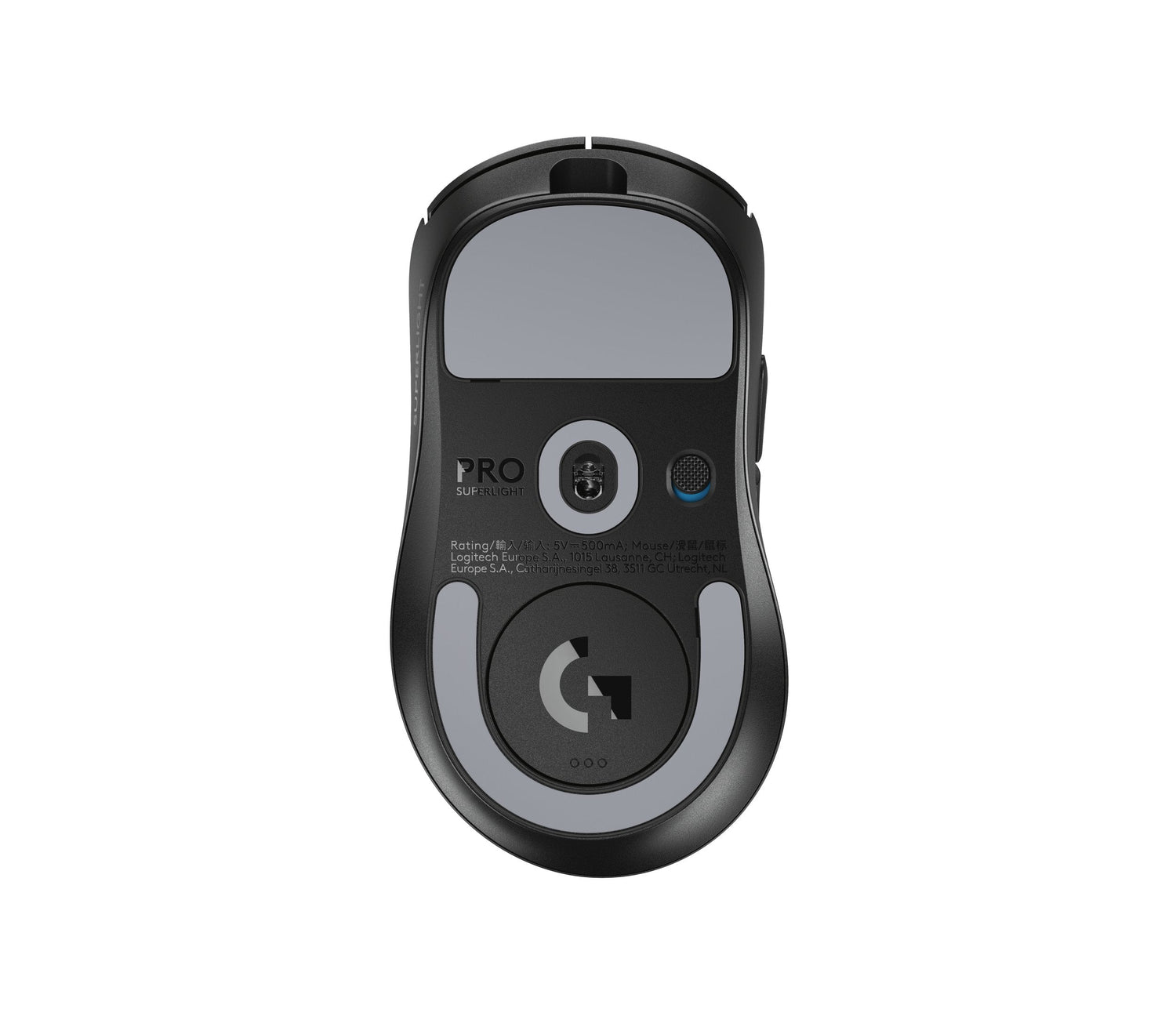 Logitech G Pro X Superlight 2 Dex Ratón Ergonómico Gaming Diestro Óptico 5 Botones Inalámbrico Cableado 2.4 Ghz Usb Negro