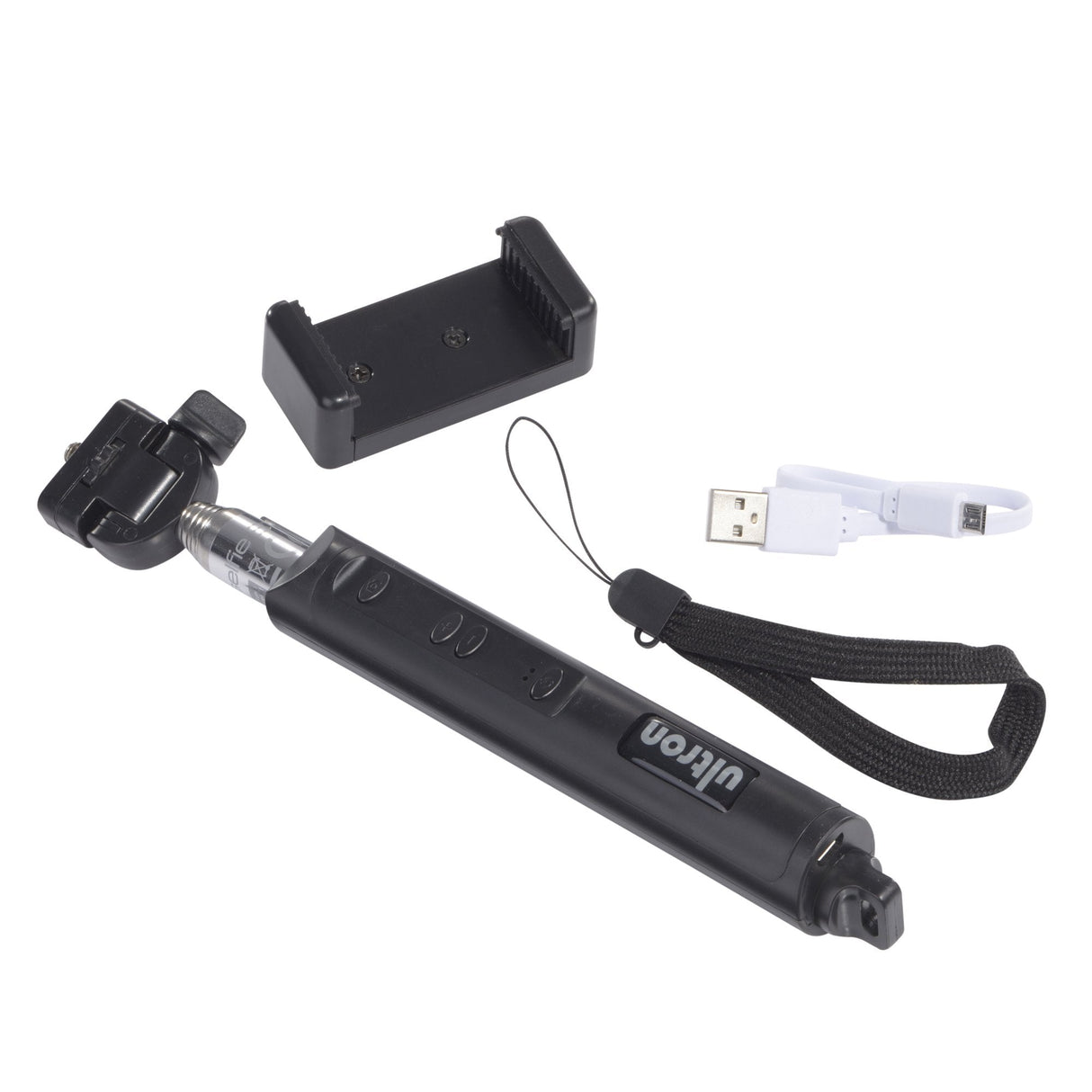 Selfie-Stick Ultron Teleskoparm Mit Bt Ausloeser Im Griff