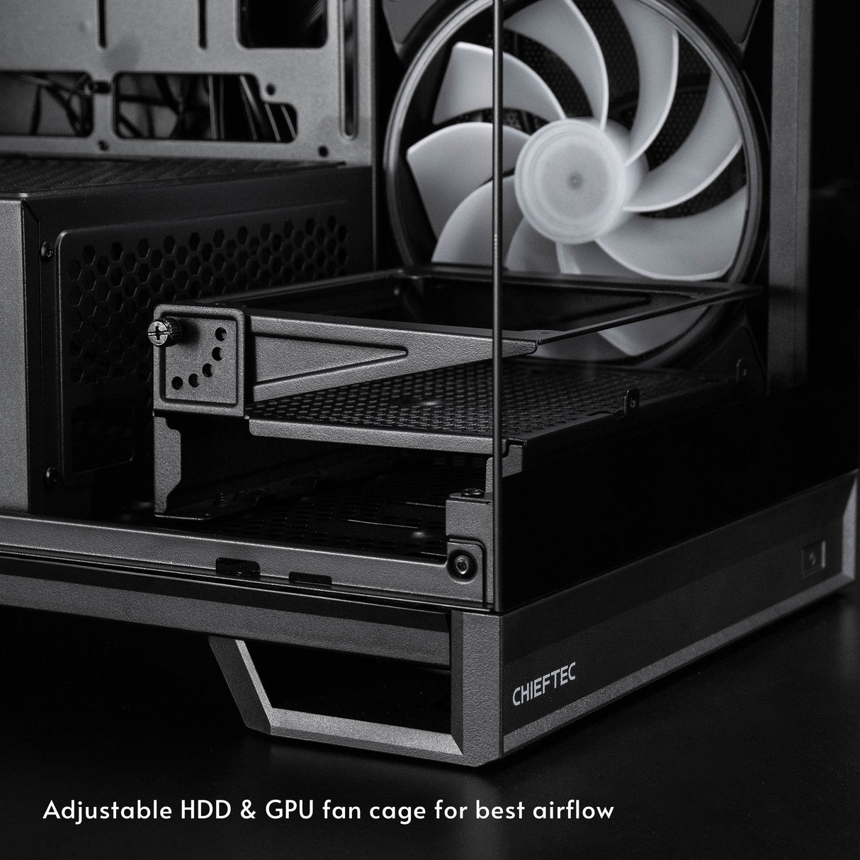 Chieftec Vista Max (Negro, Tempered Glass X 2) Gx-30b-Op
