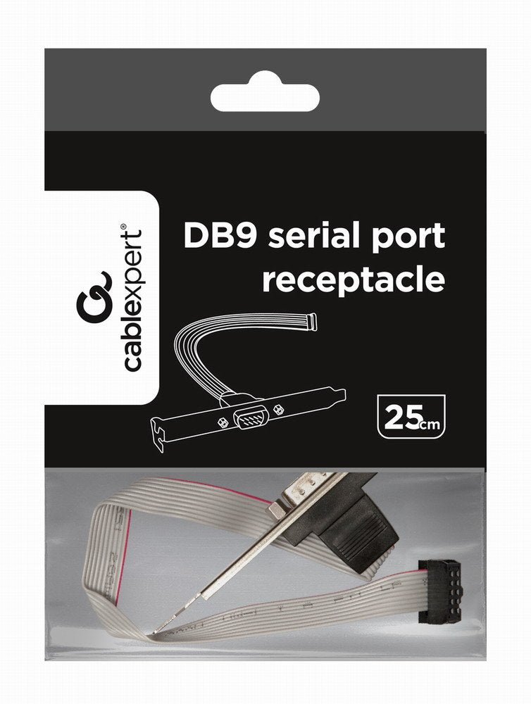 Bracket Trasero De 1 Puerto Serie 9pin Db9m Ccdb9receptacle