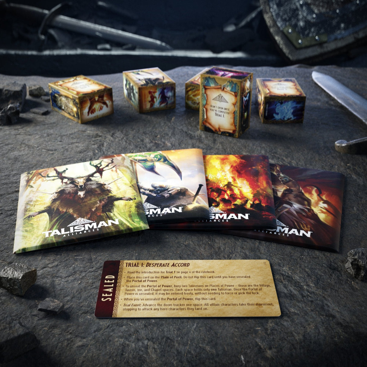 Expansion Juego De Mesa La Llamada Del Destino Talisman Alianzas Ingles