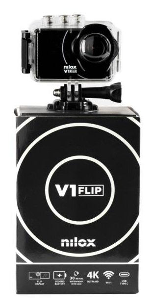Nilox Nxacv1flip01 Cámara Acción 4 Mp 4k Ultra Hd Cmos 65 G