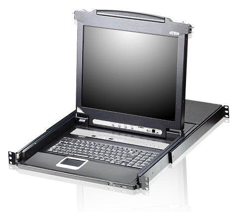 16 Port 17" Lcd Kvmp Switch Usb Port Integrated