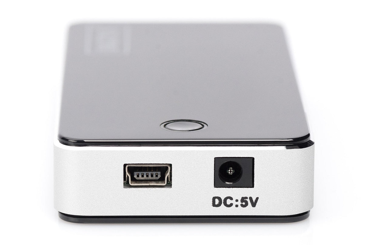 EAN 4016032318859 - Digitus DA-70222 hub de interfaz 480 Mbit/s Negro, Plata imagen 5