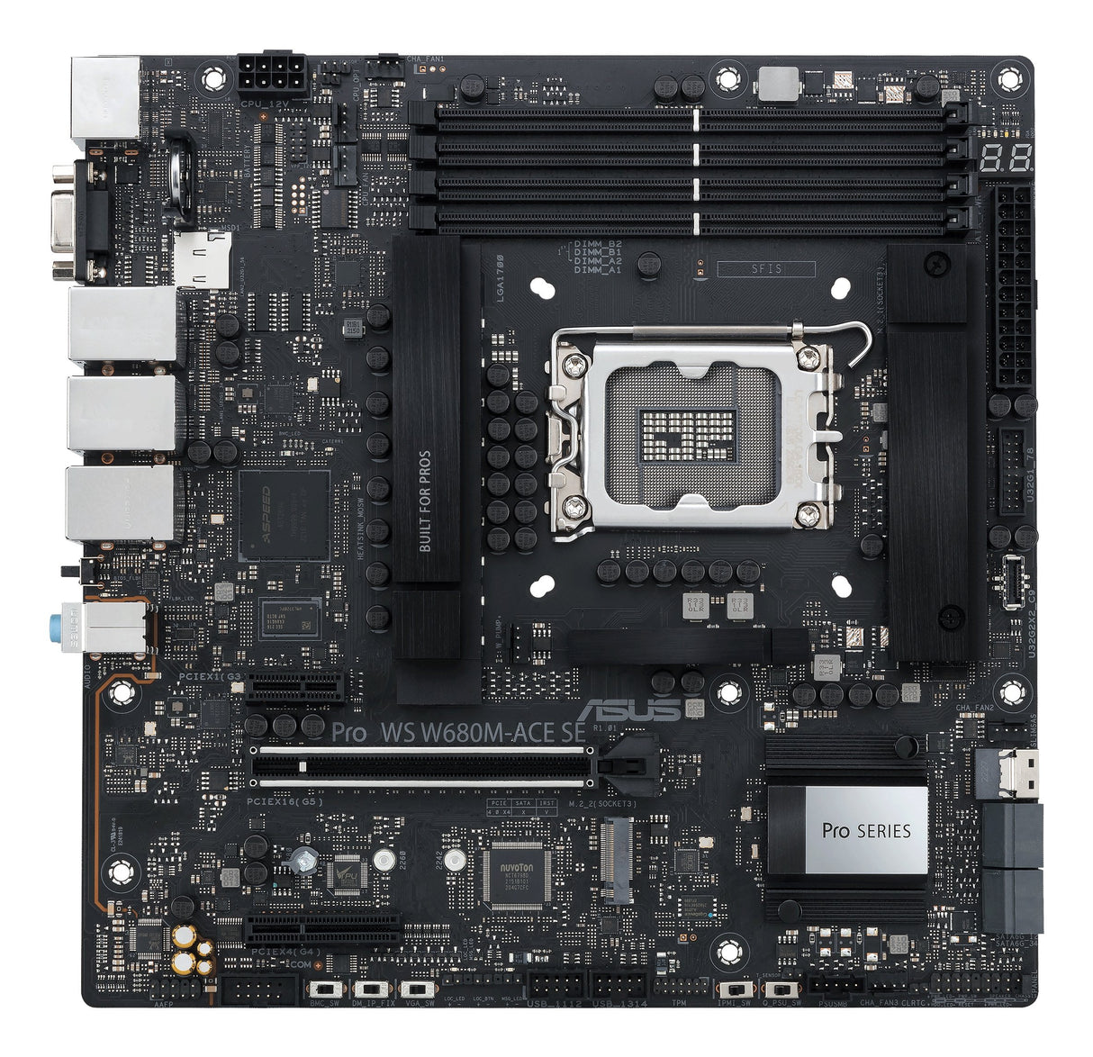 EAN 4711387298190 - ASUS PRO WS W680M-ACE SE Intel W680 LGA 1700 micro ATX imagen 1