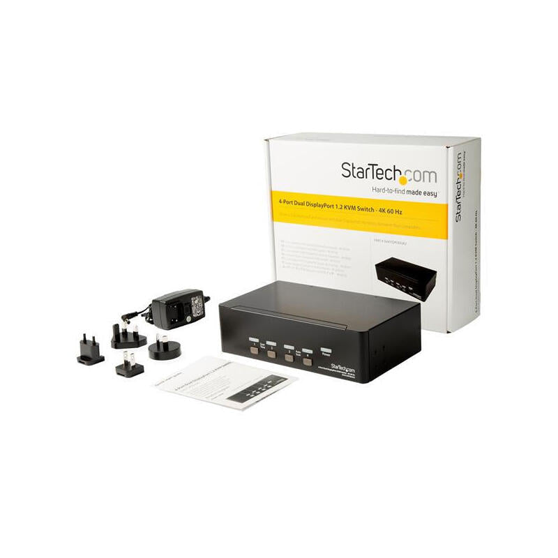 4 Port Kvm Switch - 4k60 Cpnt Kvm Switch - 4k60 - 4 Port In