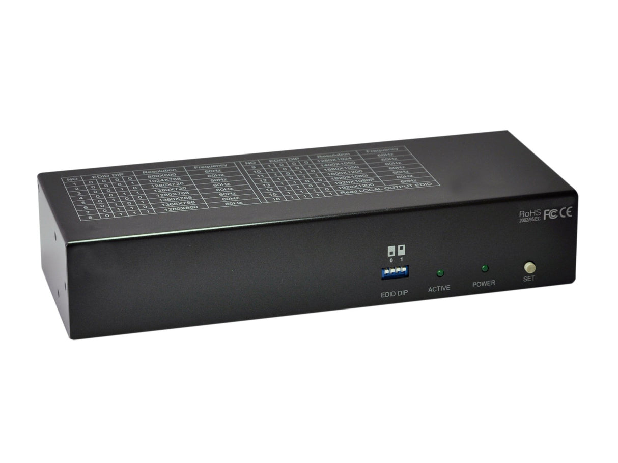EAN 4015867201831 - LevelOne HVE-9118T extensor audio/video Transmisor de señales AV Negro imagen 1