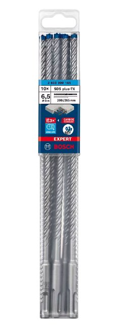 Bosch Expert Broca Sds-Plus-7x, Ø 6,5mm, 10 Piezas 2608900165