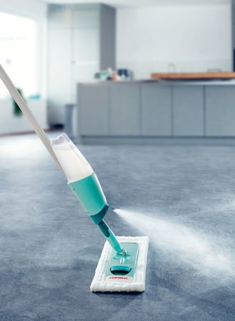 EAN 4006501566904 - Leifheit Easy Spray XL fregona Microfibra Seca y húmeda Verde, Blanco imagen 3