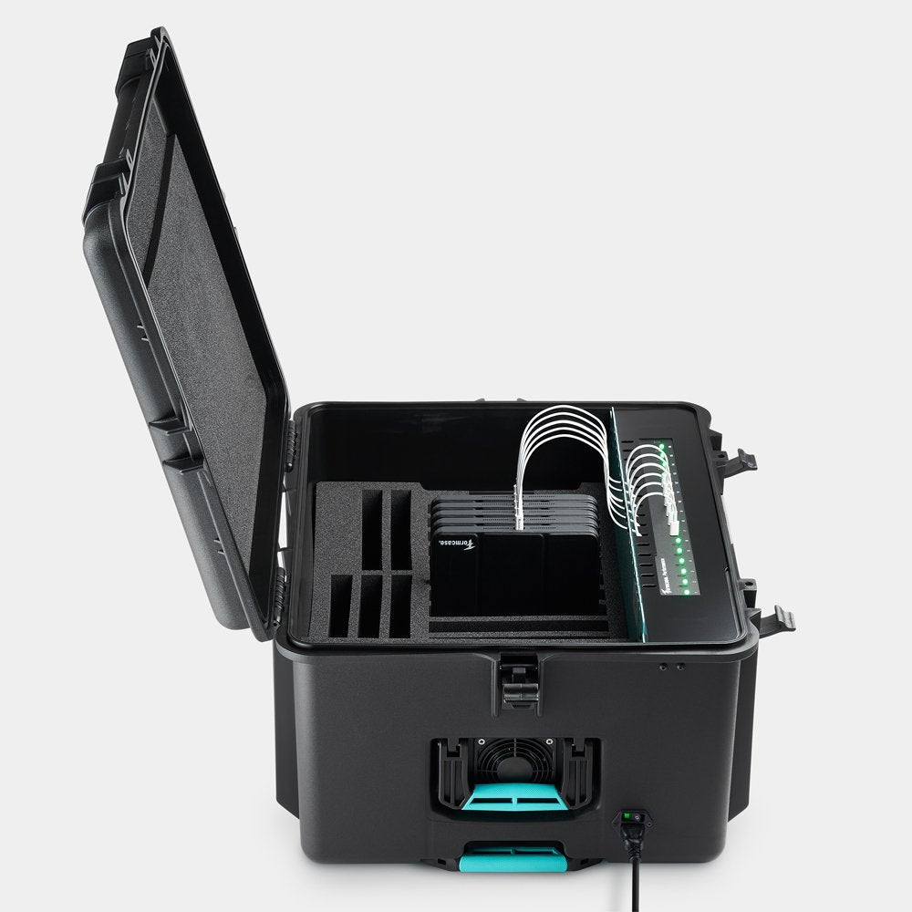 Formcase Transformercase T10m-Pd Perf. Plus Estación De Almacenamiento Y Carga Para Dispositivos Portátiles Negro
