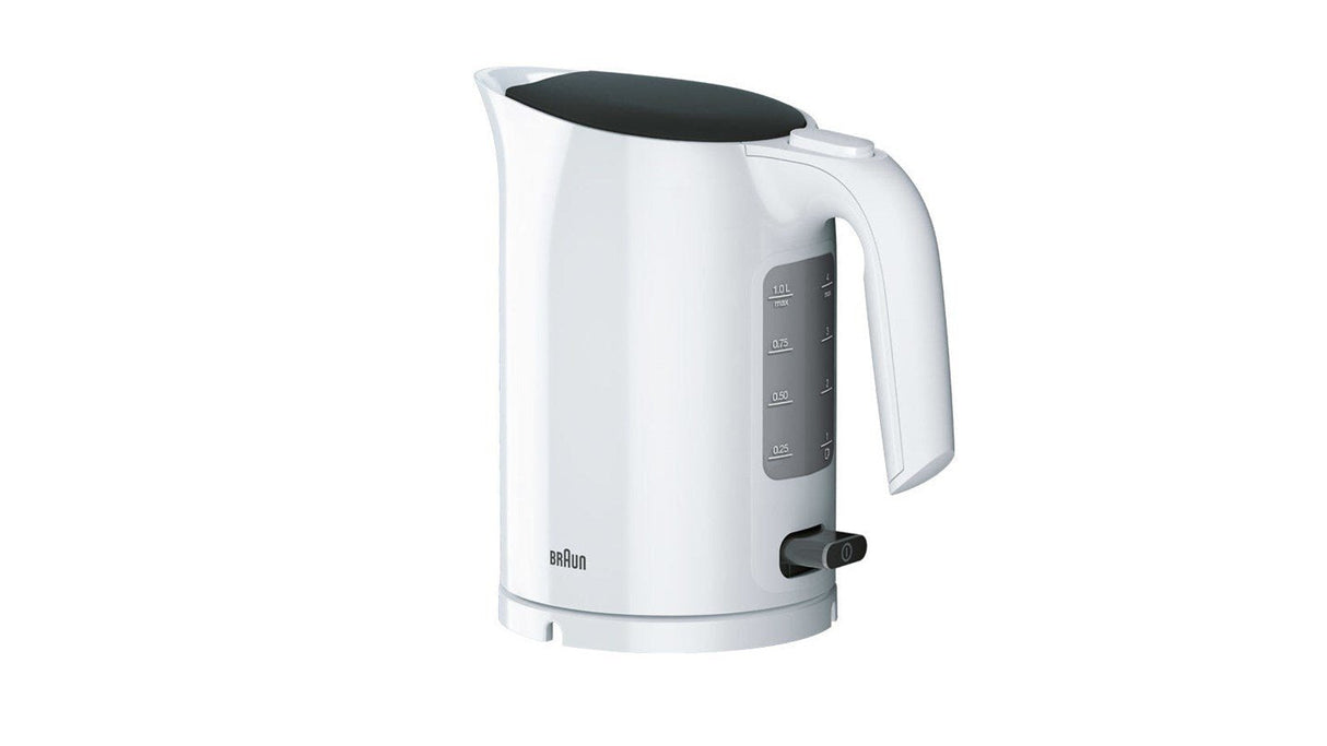 Hervidor De Agua Delonghi Purease Wk 3000 Wh 1 L Negro, Blanco 2200 W