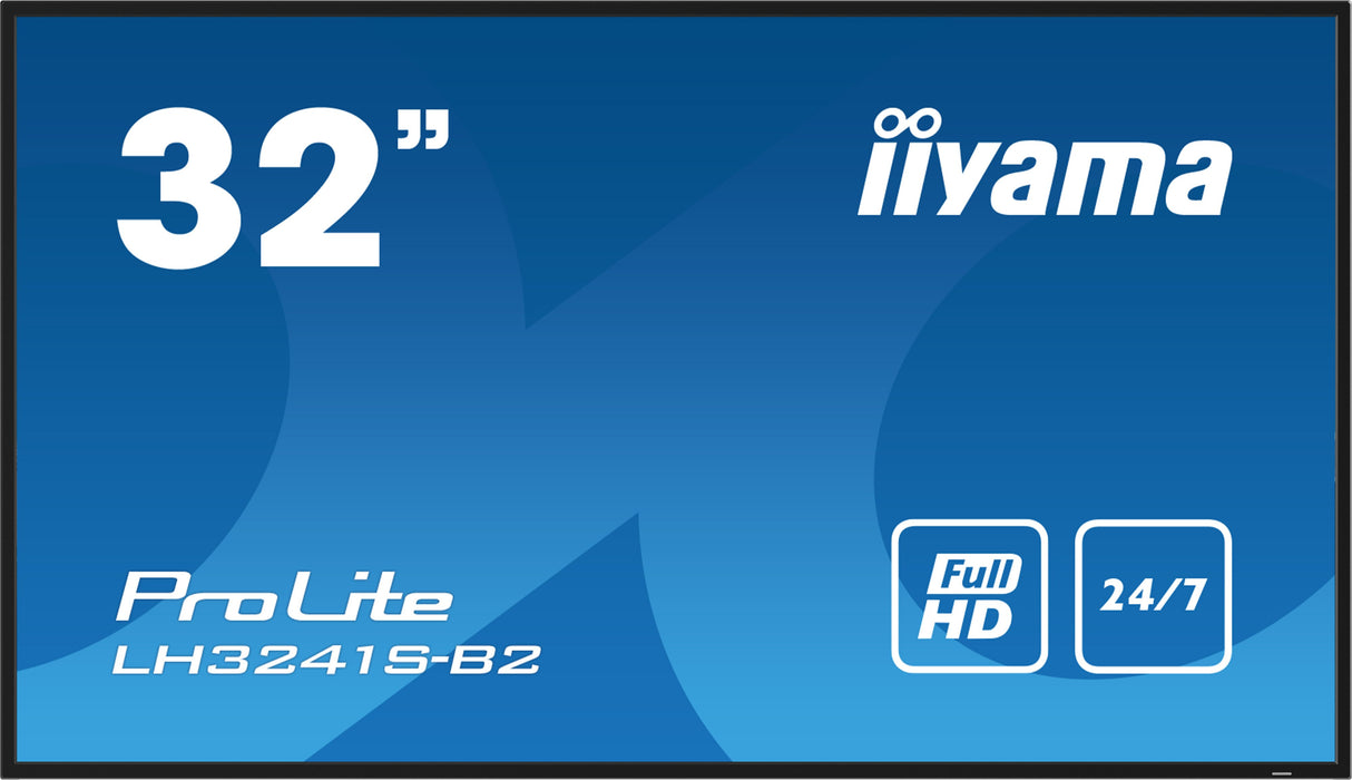 EAN 4948570123506 - iiyama LH3241S-B2 pantalla de señalización Diseño de quiosco 80 cm (31.5") LED 350 cd / m² Full HD Negro imagen 2