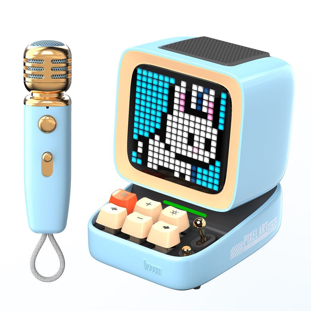 EAN 6958444603889 - Divoom Ditoo-Mic Mini Altavoz monofónico portátil Azul 15 W imagen 3