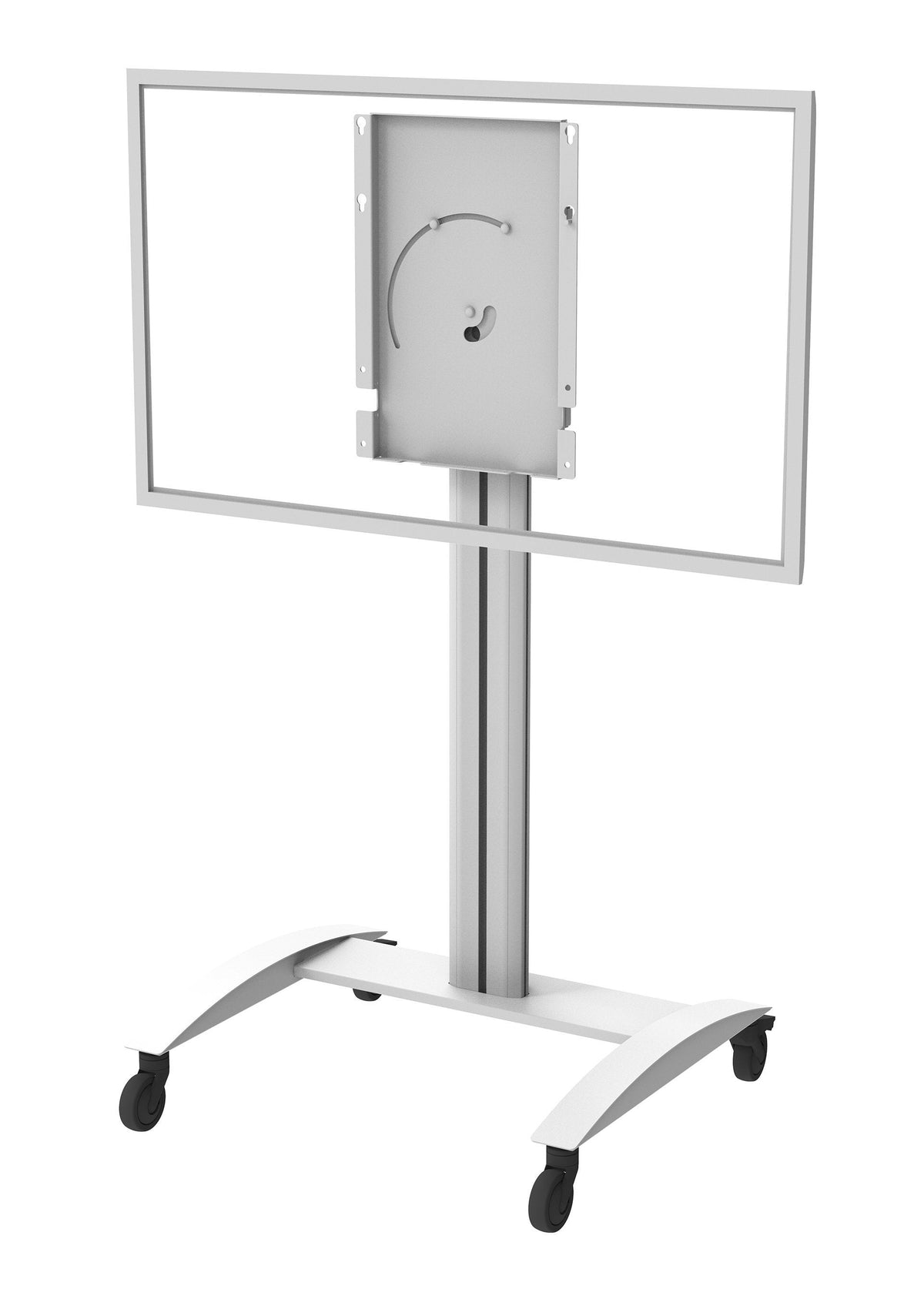 Peerless Sr560-Flip2 Mueble Y Soporte Para Dispositivo Multimedia Blanco Mesita Con Ruedas Para Multimedia