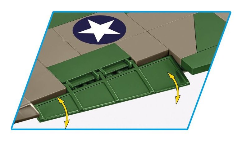Cobi Boeing B-17f Flying Fortress "Memphis Belle" - Edición Ejecutiva, Juguete De Construcción Cobi-5749