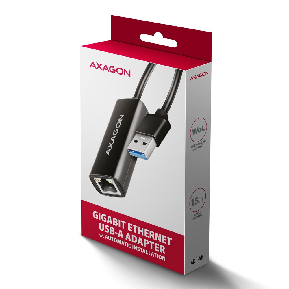 EAN 8595247907929 - Axagon ADE-AR USB-A 3.2 Gen 1 - Gigabit Ethernet 10/100/1000 Adapter - Adapter - Digital/Daten 1000 Mbit/ imagen 7