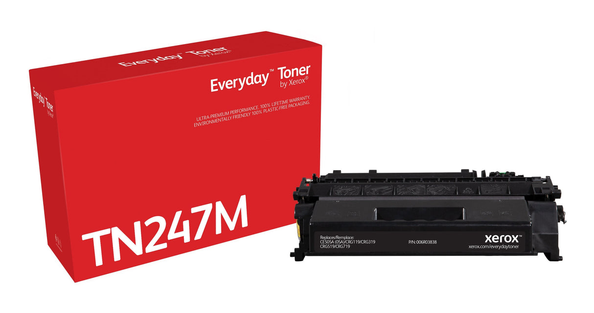 Tóner Compatible Xerox 006r03838 Compatible Con Hp Ce505a Crg-119 Gpr-41 2300 Páginas Negro
