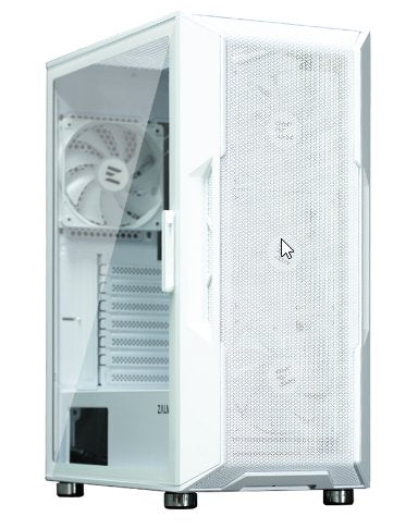 Caja Pc Zalman I3 Neo Atx Mid Tower White Argb Fan X4