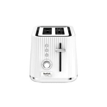 EAN 3045386382378 - Tefal Loft TT7611 7 2 rebanada(s) Cromo, Blanco imagen 2