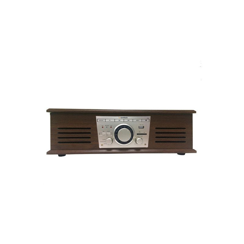 EAN 8429015018435 - Sunstech PXR32 Tocadiscos de tracción directa Madera imagen 3