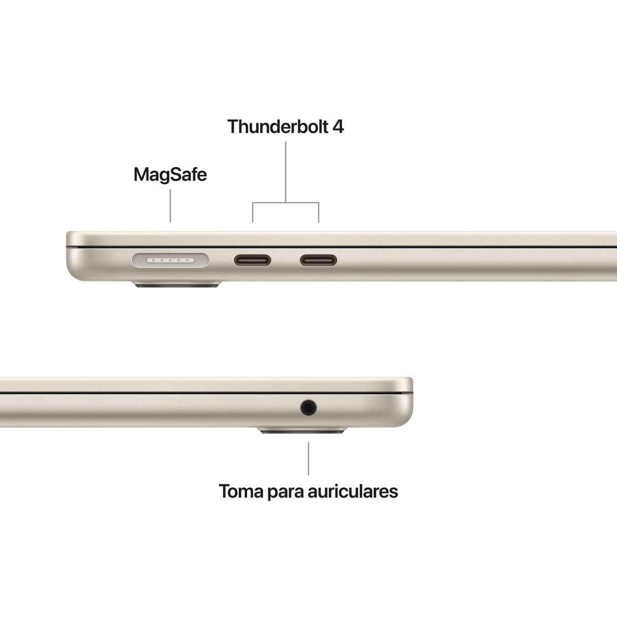 EAN 0195949837845 - Apple MacBook Air Apple M M4 Portátil 34,5 cm (13.6") 16 GB 512 GB SSD Wi-Fi 6E (802.11ax) macOS Sequoia imagen 7
