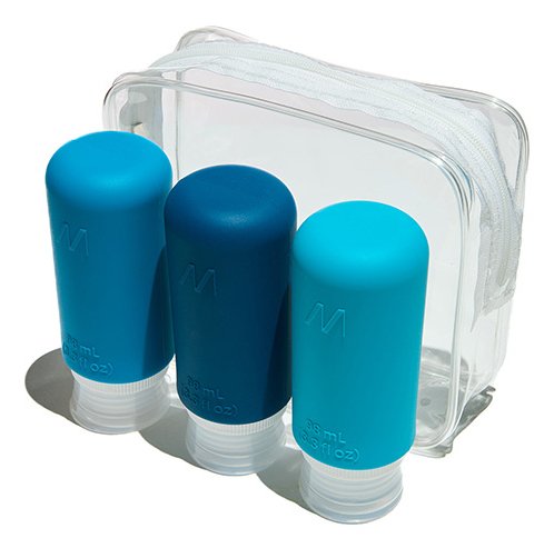 EAN 8021735210092 - Muitomas TRBOTTLES3BL botella y recipiente de viaje Silicona Botella flexible imagen 1