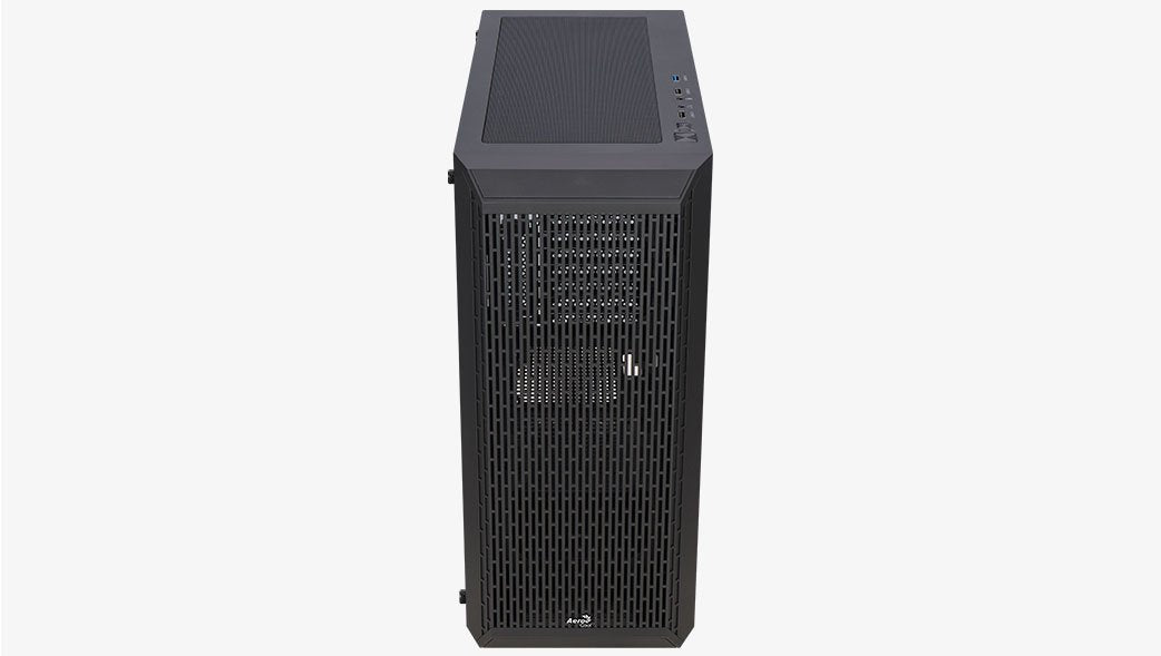 Caja Pc Aerocool Beam-G-Bk-V1 Midi-Tower, Tempered Glass Microatx/Atx/Miniitx