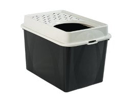 Caja De Arena Para Gatos Rotho Berty Eco Black