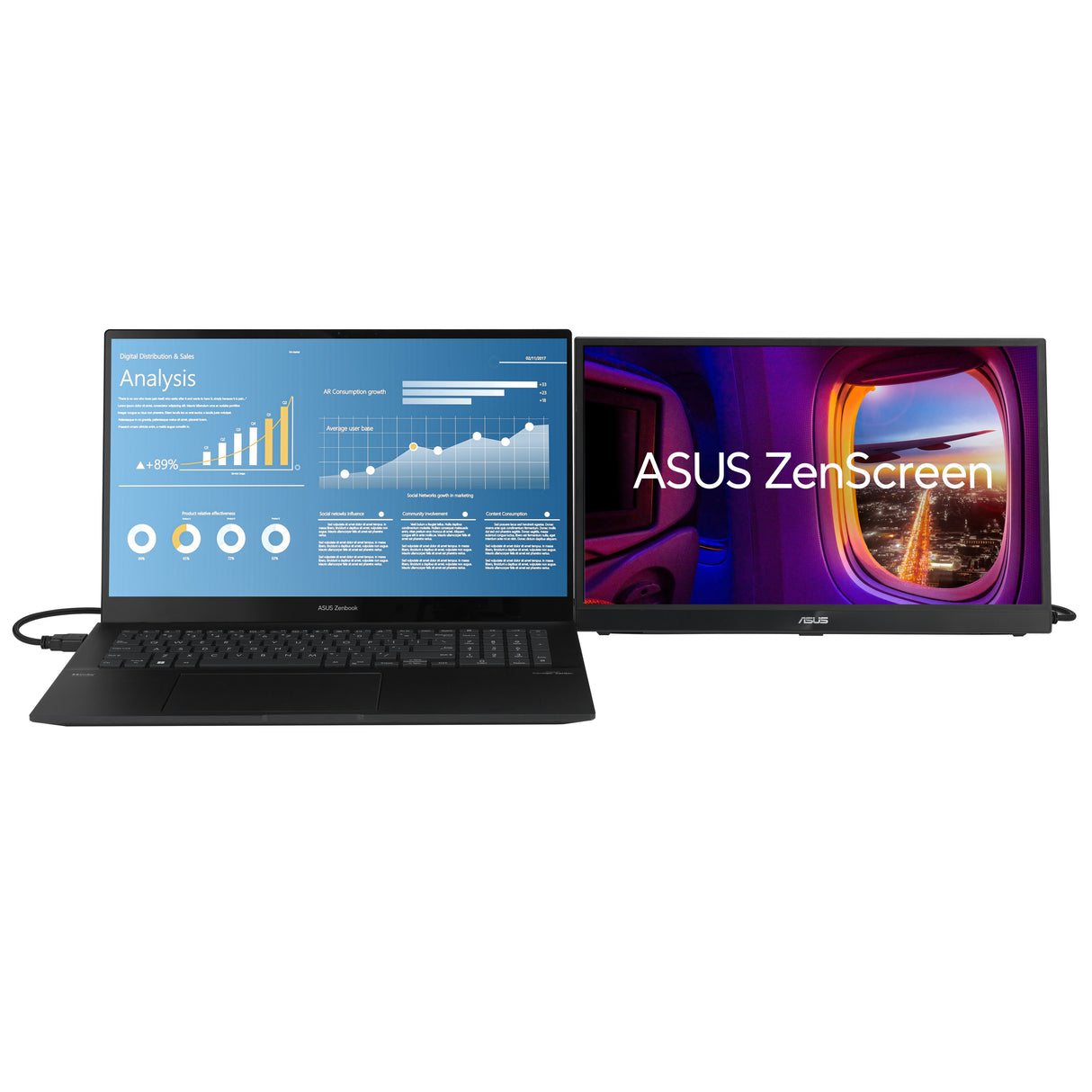 EAN 4711387005804 - ASUS ZenScreen MB17AHG pantalla para PC 43,9 cm (17.3") 1920 x 1080 Pixeles Full HD LCD Negro imagen 9