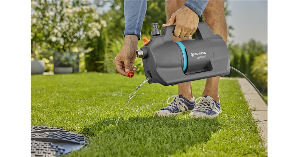 Bomba De Jardín Gardena 4200 Silenciosa